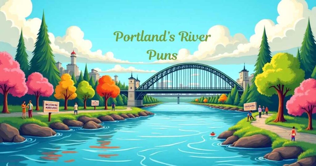 Bridge-ing the Gap Portland’s River Puns