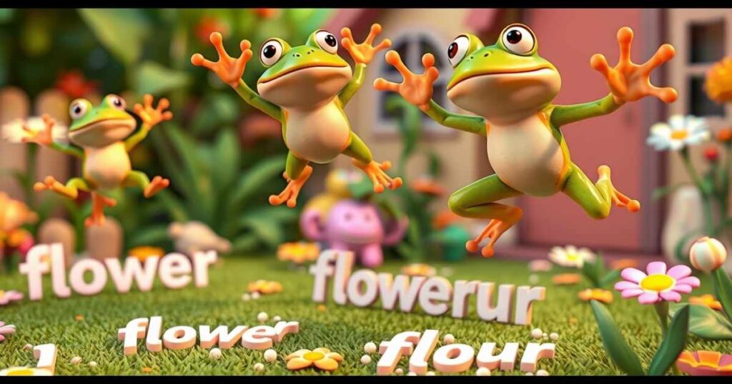 Frogs Jump into Homonym Hilarity