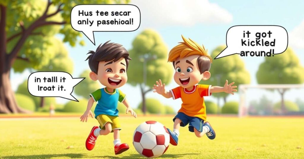 Goal jokes and puns for kids