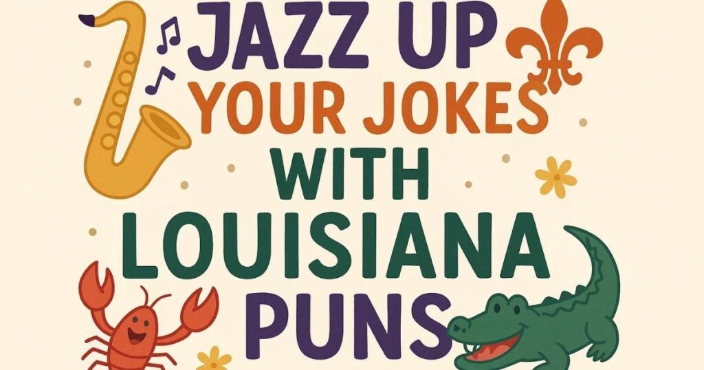 Jazz Up Your Jokes with  Louisiana Puns