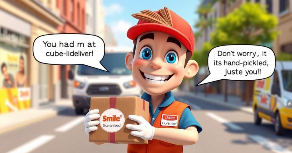 Laugh Delivery Short and Sweet Delivery Driver Puns