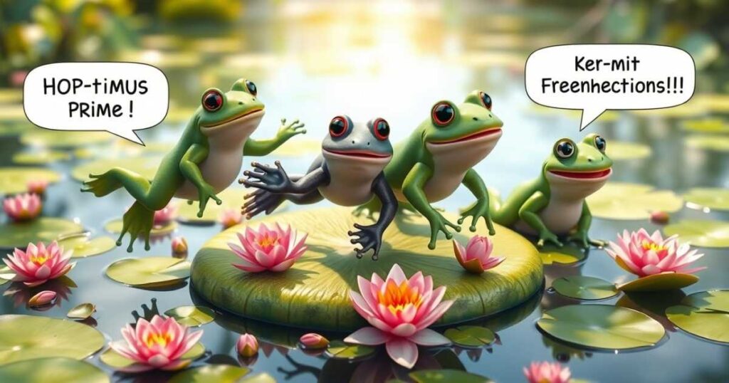Ribbiting Recombos The Funniest Frog Fusion Puns