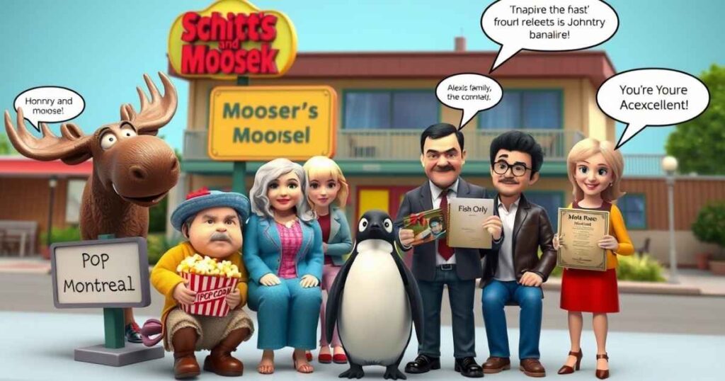 Schitt’s Creek Puns The Rose Family’s Witty World