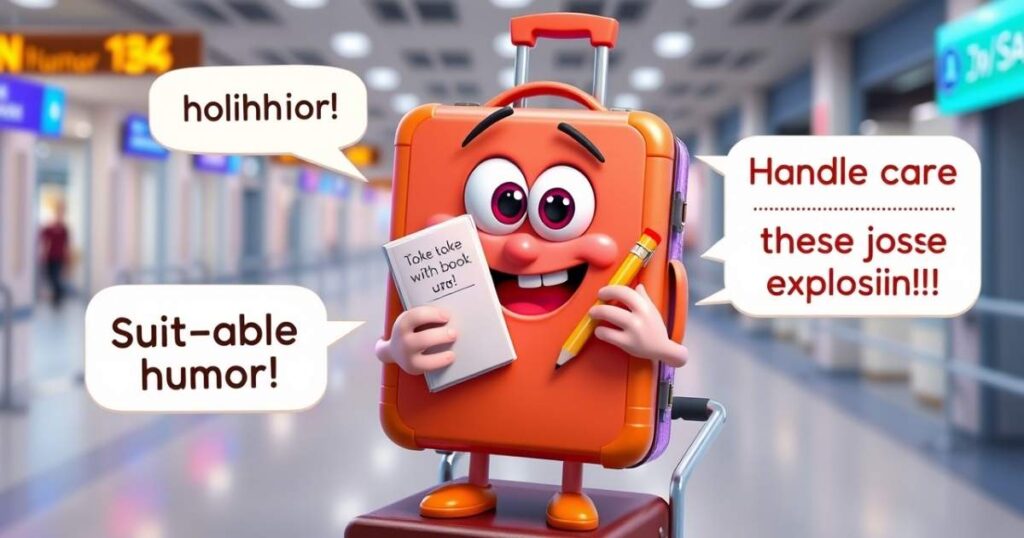 Suitcase Puns Packing a Laugh