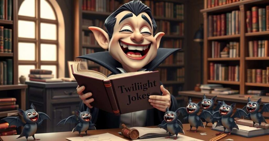 Twilight Vampire Jokes Sinking Your Teeth into Humor