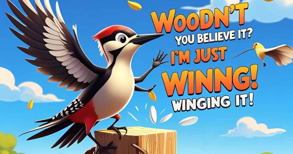 Classic Woodpecker Puns