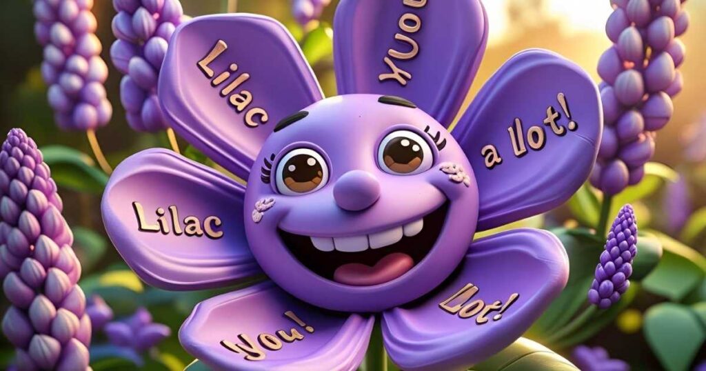 Clever Lilac Puns