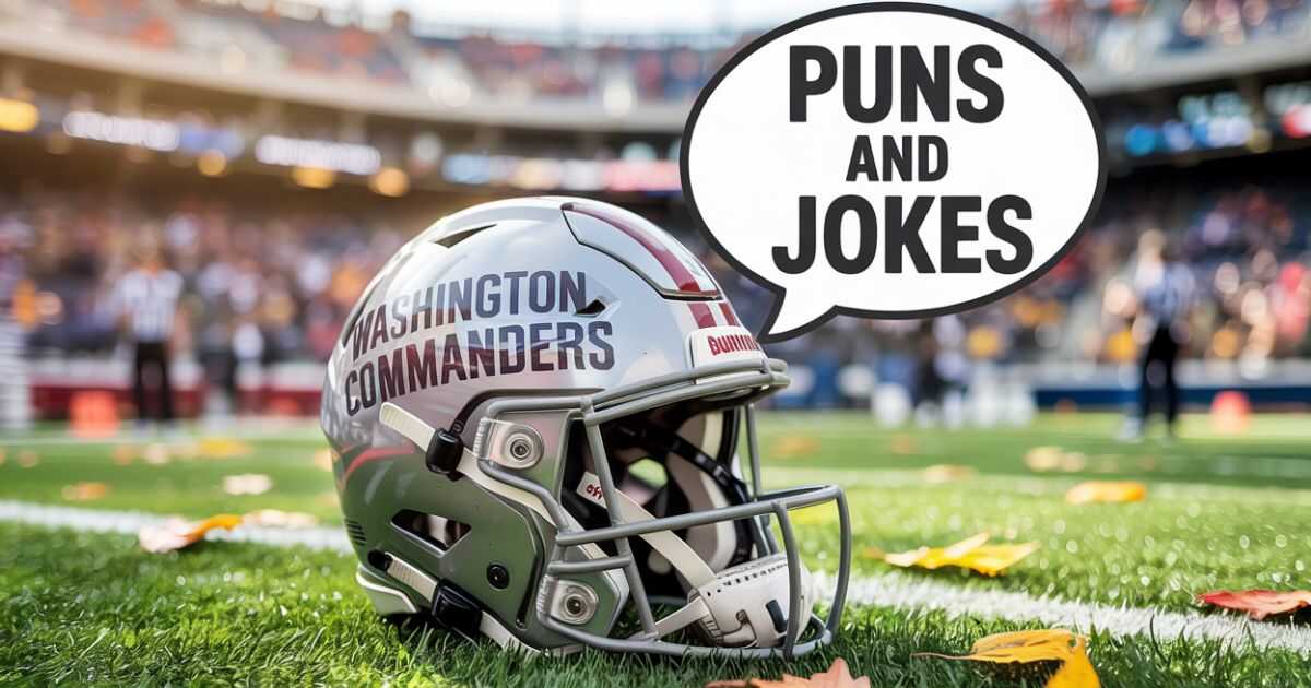 155 Best Washington Commanders Puns and Jokes Hilarious Football Fun
