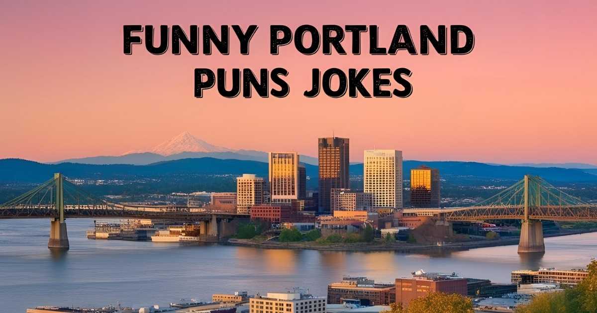 160 Best Portland Puns and Jokes That Will Keep You Laughing