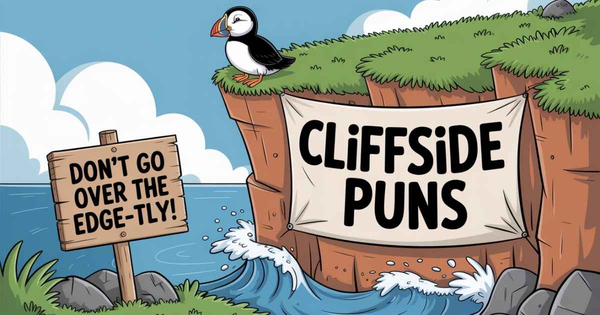 Funny Cliff Puns