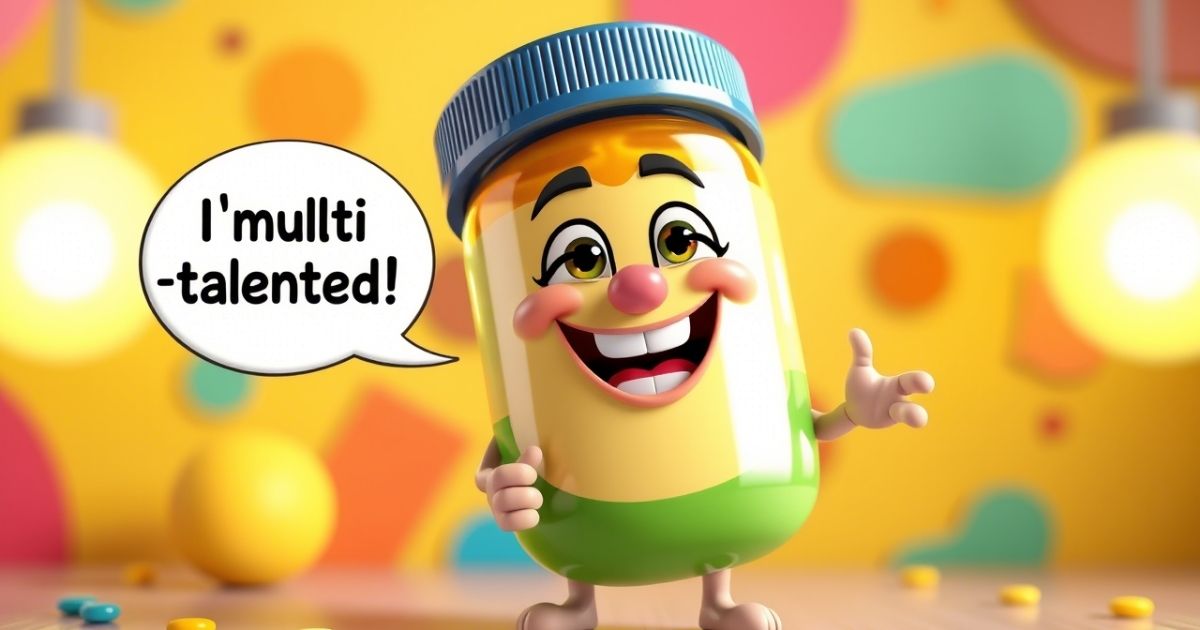 Funny Vitamins Puns