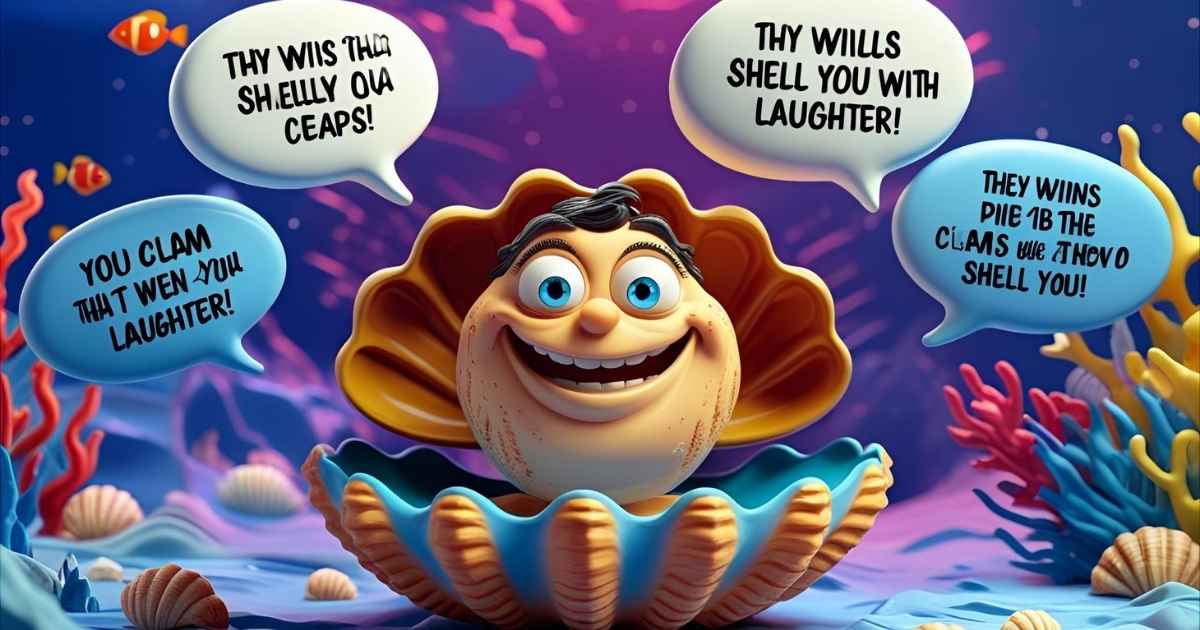 Funny Clam Puns