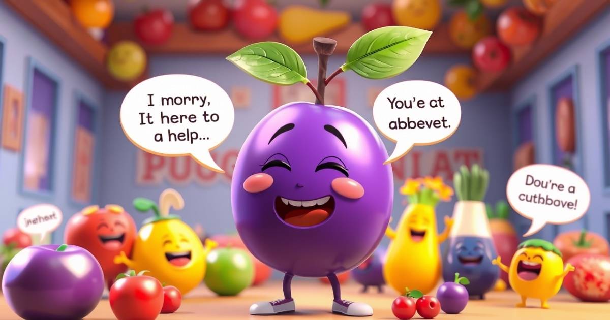 Plum Puns and Jokes